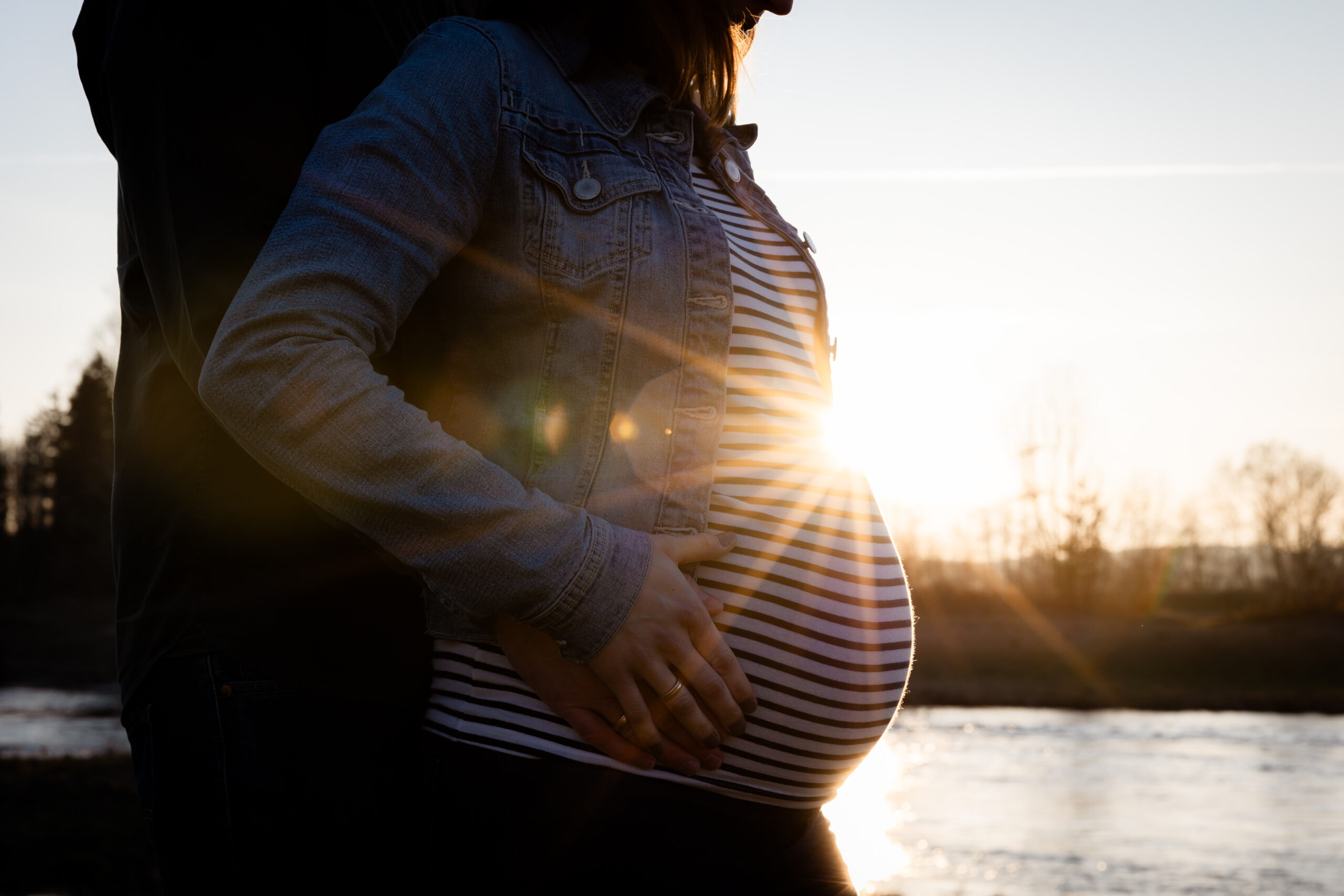 Das Babybauch-Fotoshooting