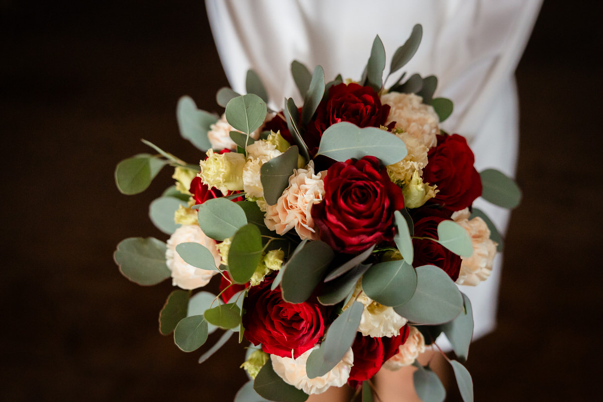 Blumen auf der Hochzeit